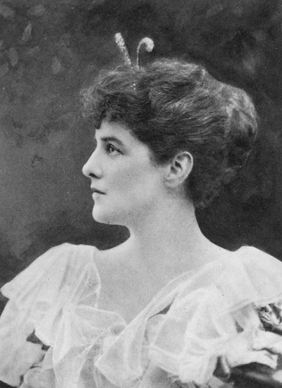 Miss Jennie Jerome, later Lady Randolph Churchill, 1921 by English Photographer